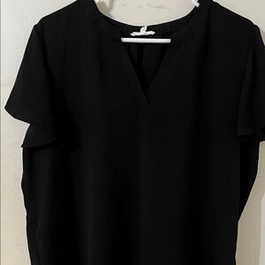 Maurices Classic Black Blouse